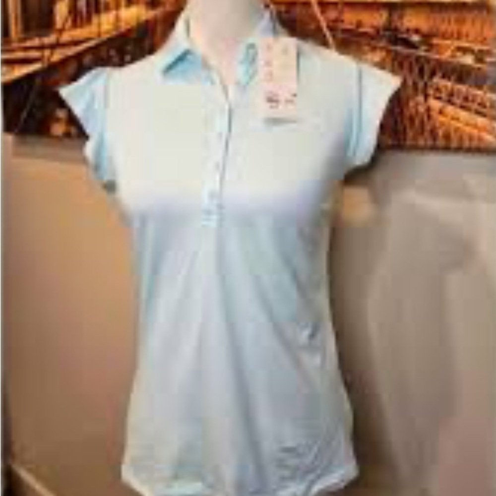 Walter Hagen Sky Blue Women's Short Sleeve Polo